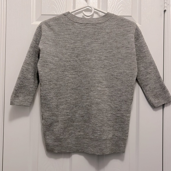Aritzia Wilfred 3/4 Grey Sweater - Picture 2 of 4